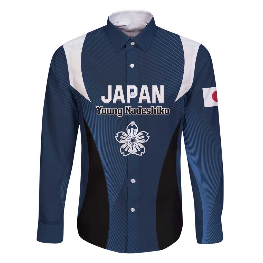 Custom Japan Football Family Matching Short Sleeve Bodycon Dress and Hawaiian Shirt Come On Young Nadeshiko - Wonder Print Shop