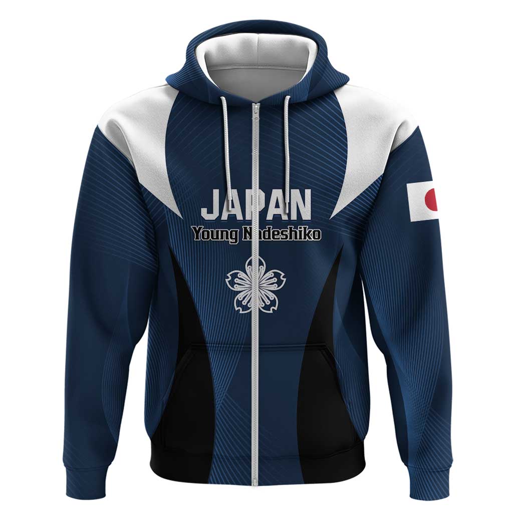 Custom Japan Football Hoodie Come On Young Nadeshiko - Wonder Print Shop