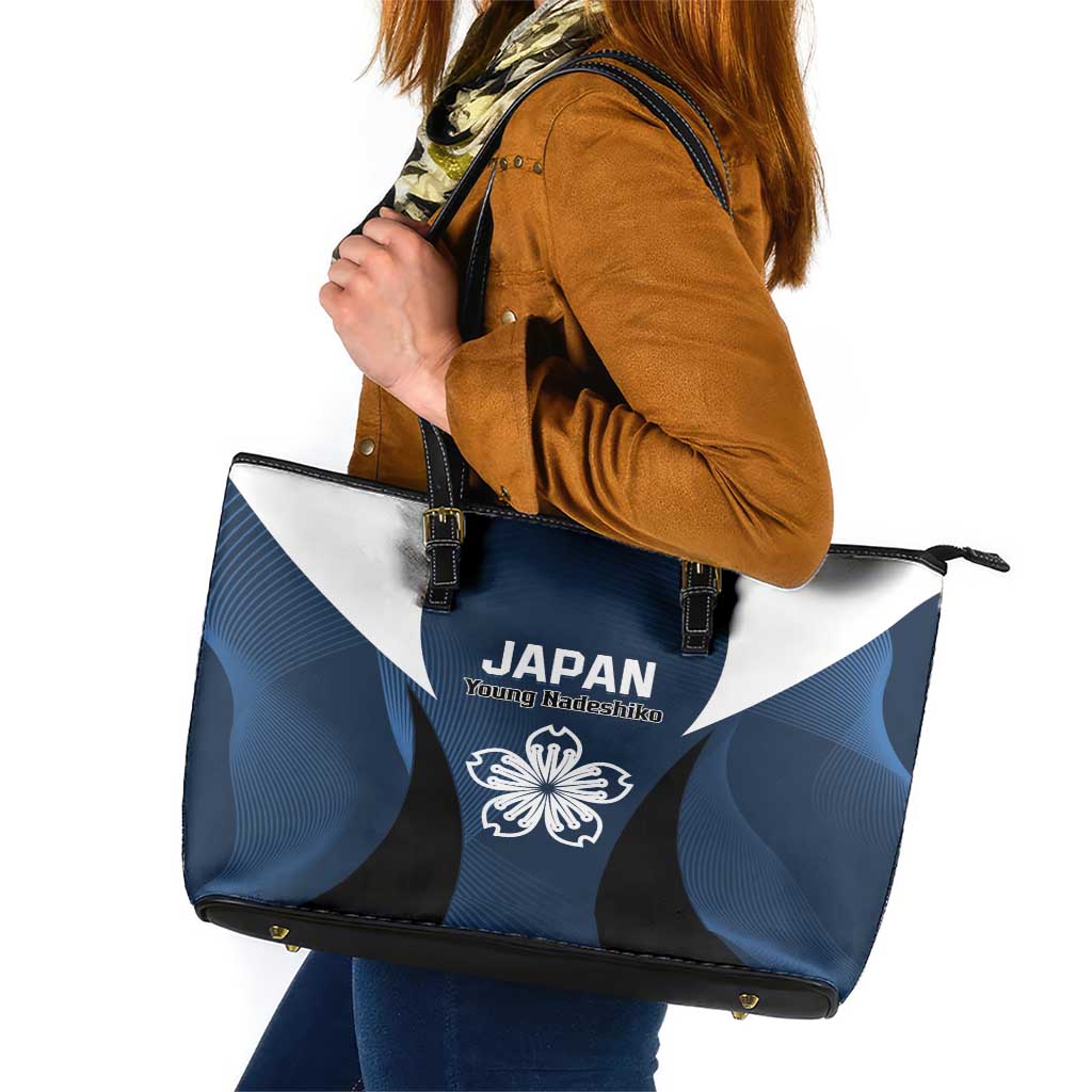 Japan Football Leather Tote Bag Come On Young Nadeshiko - Wonder Print Shop