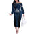 Custom Japan Football Off The Shoulder Long Sleeve Dress Come On Young Nadeshiko - Wonder Print Shop