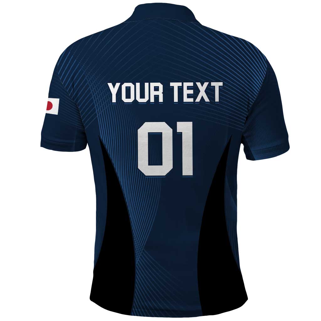 Custom Japan Football Polo Shirt Come On Young Nadeshiko - Wonder Print Shop