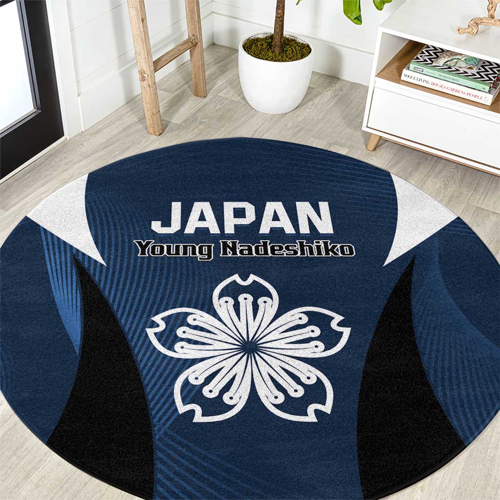 Japan Football Round Carpet Come On Young Nadeshiko