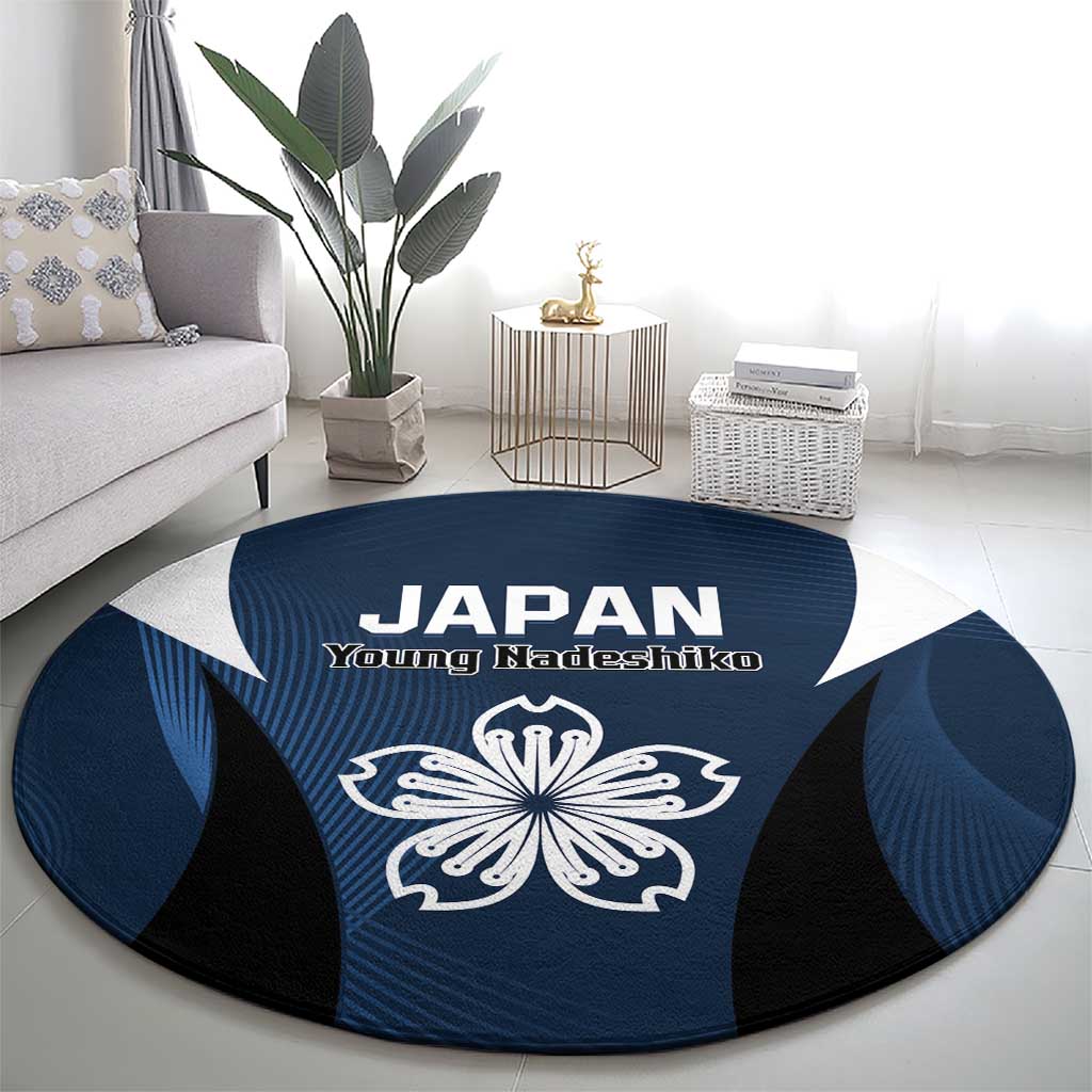 Japan Football Round Carpet Come On Young Nadeshiko