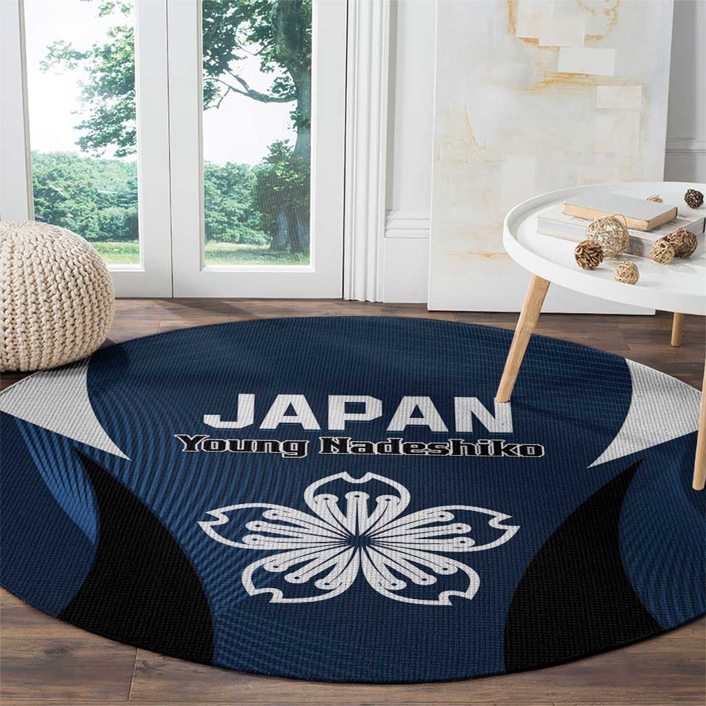 Japan Football Round Carpet Come On Young Nadeshiko