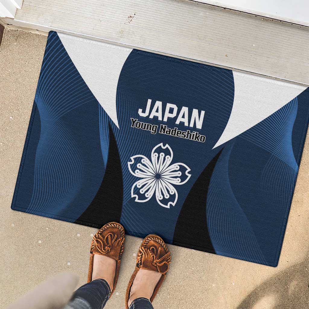 Japan Football Rubber Doormat Come On Young Nadeshiko - Wonder Print Shop