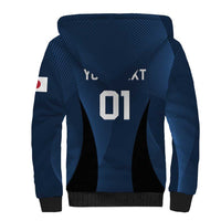 Custom Japan Football Sherpa Hoodie Come On Young Nadeshiko - Wonder Print Shop