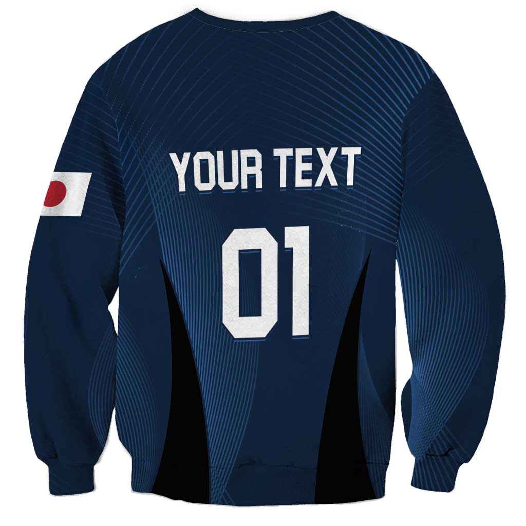 Custom Japan Football Sweatshirt Come On Young Nadeshiko - Wonder Print Shop