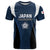 Custom Japan Football T Shirt Come On Young Nadeshiko - Wonder Print Shop