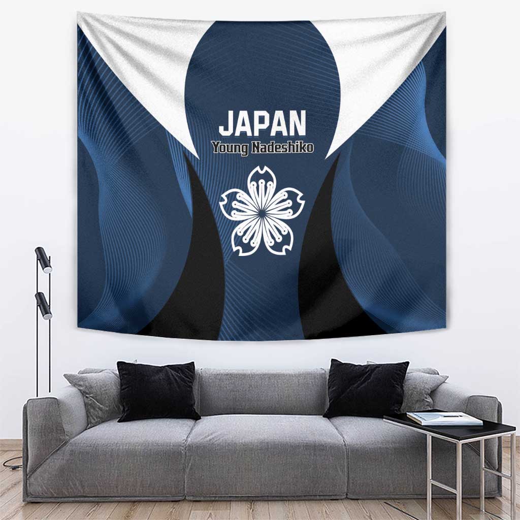 Japan Football Tapestry Come On Young Nadeshiko - Wonder Print Shop