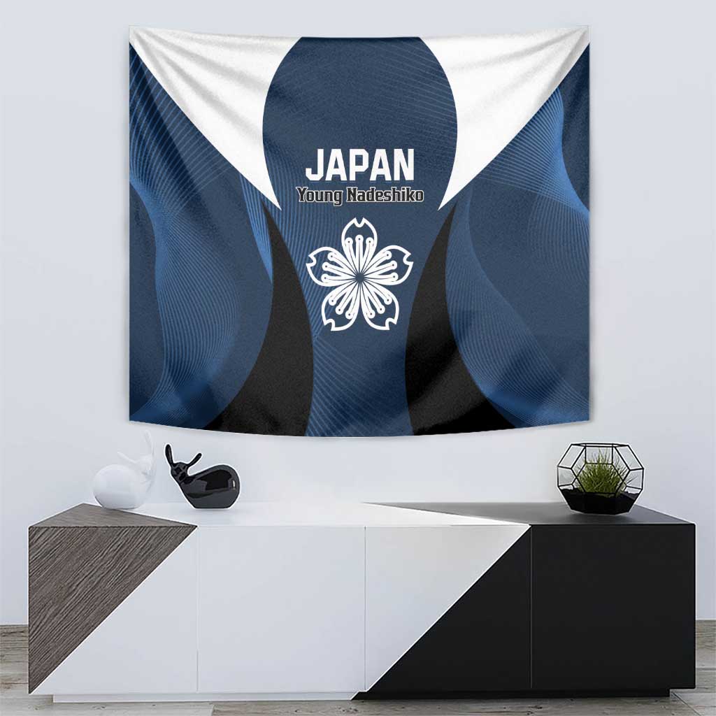 Japan Football Tapestry Come On Young Nadeshiko - Wonder Print Shop
