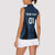 Custom Japan Football Women Sleeveless Polo Shirt Come On Young Nadeshiko - Wonder Print Shop