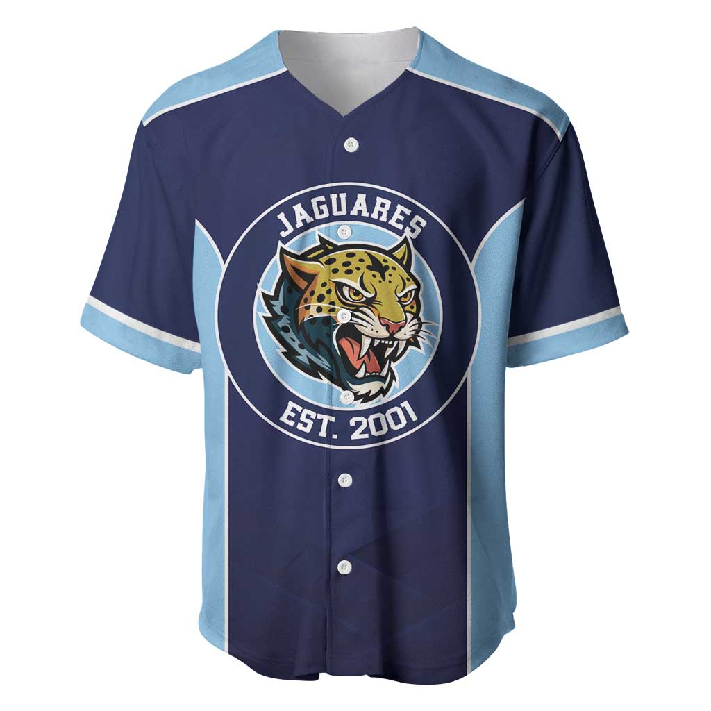 Jaguares El Salvador Rugby Custom Baseball Jersey JagsUp - Wonder Print Shop