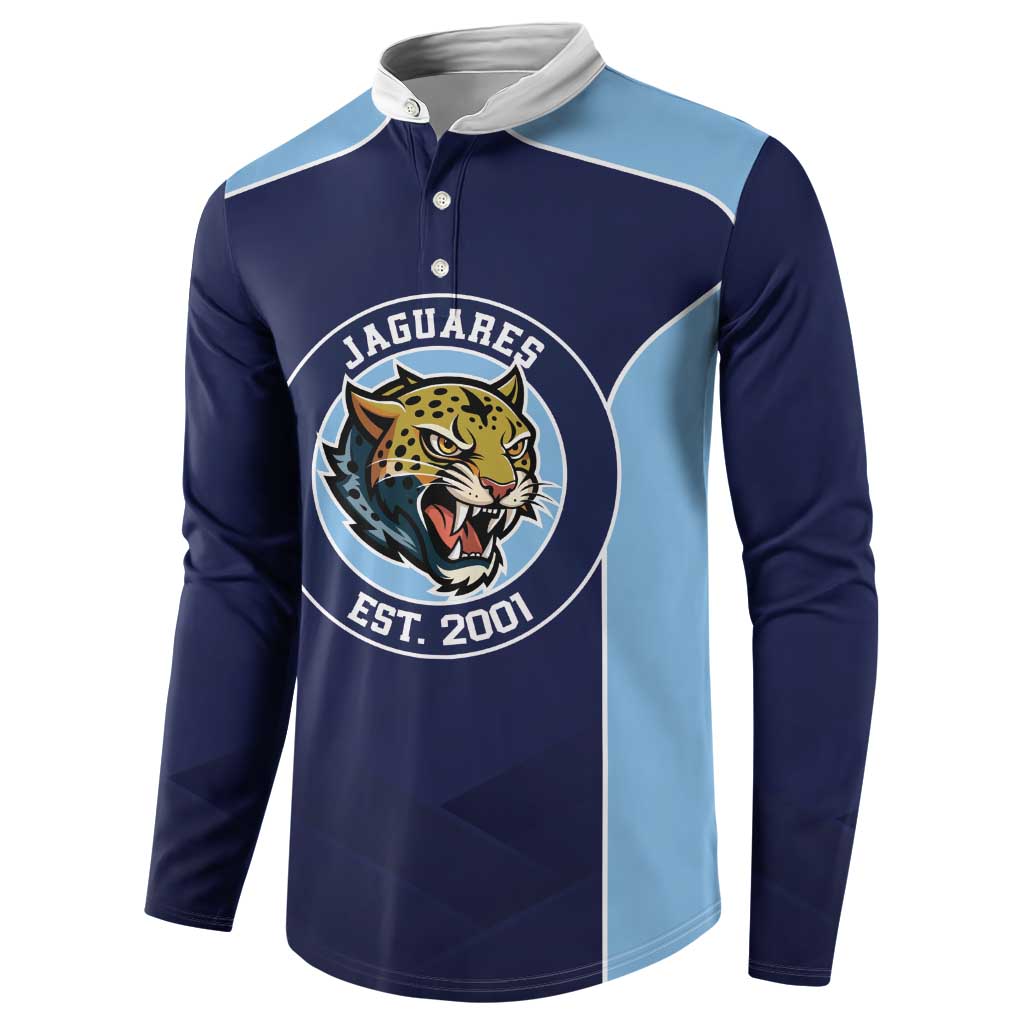 Jaguares El Salvador Rugby Custom Button Sweatshirt JagsUp - Wonder Print Shop