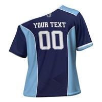 Jaguares El Salvador Rugby Custom Cross Shoulder Shirt JagsUp - Wonder Print Shop