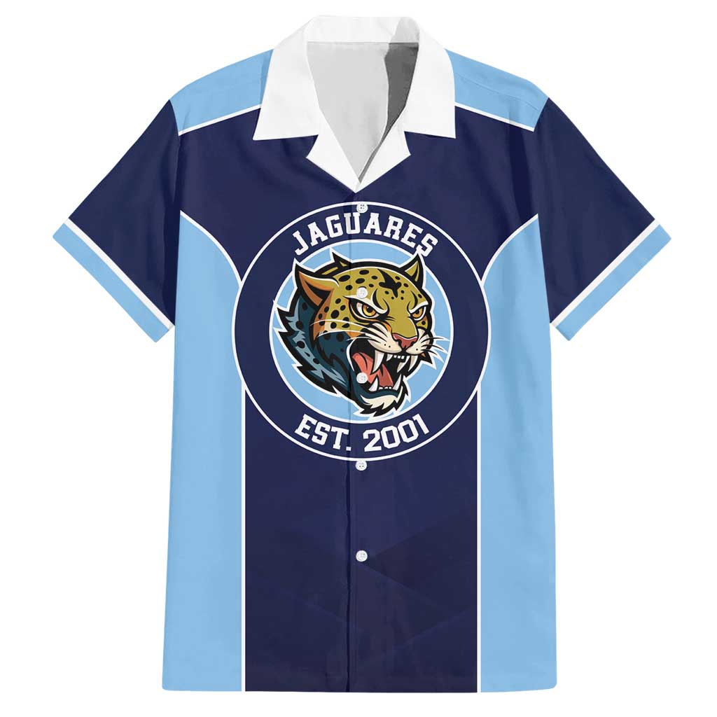 Jaguares El Salvador Rugby Custom Hawaiian Shirt JagsUp - Wonder Print Shop