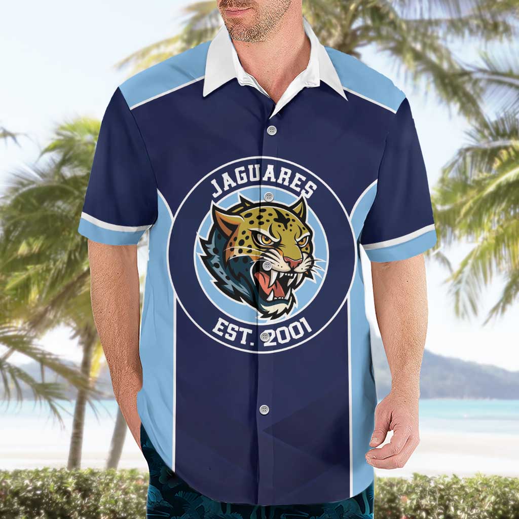 Jaguares El Salvador Rugby Custom Hawaiian Shirt JagsUp - Wonder Print Shop
