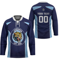 Jaguares El Salvador Rugby Custom Hockey Jersey JagsUp - Wonder Print Shop