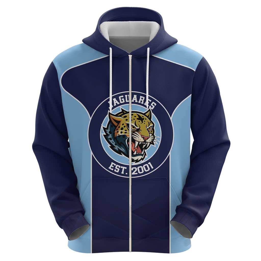 Jaguares El Salvador Rugby Custom Hoodie JagsUp - Wonder Print Shop