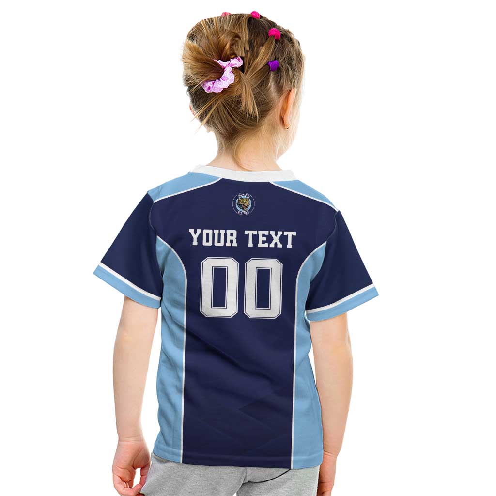 Jaguares El Salvador Rugby Custom Kid T Shirt JagsUp - Wonder Print Shop
