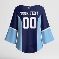 Jaguares El Salvador Rugby Custom Kimono Sleeve Blouse JagsUp - Wonder Print Shop