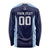 Jaguares El Salvador Rugby Custom Long Sleeve Shirt JagsUp - Wonder Print Shop