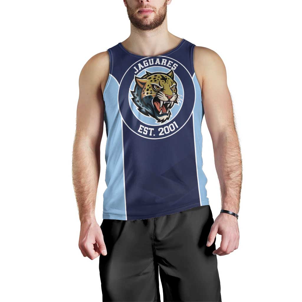 Jaguares El Salvador Rugby Custom Men Tank Top JagsUp - Wonder Print Shop