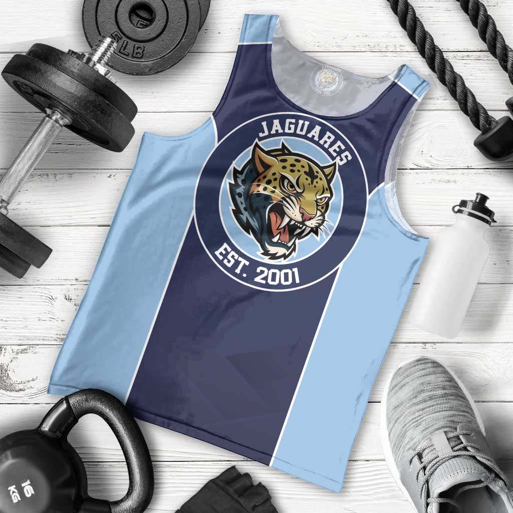 Jaguares El Salvador Rugby Custom Men Tank Top JagsUp - Wonder Print Shop