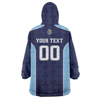 Jaguares El Salvador Rugby Custom Wearable Blanket Hoodie JagsUp - Wonder Print Shop