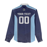 Jaguares El Salvador Rugby Custom Women Casual Shirt JagsUp - Wonder Print Shop