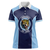 Jaguares El Salvador Rugby Custom Women Polo Shirt JagsUp - Wonder Print Shop
