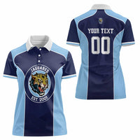 Jaguares El Salvador Rugby Custom Women Polo Shirt JagsUp - Wonder Print Shop