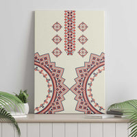 Romanian Traditional Pattern Canvas Wall Art Unique - Wonder Print Shop
