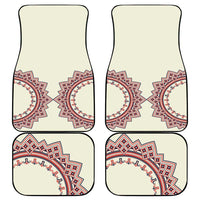 Romanian Traditional Pattern Car Mats Unique - Wonder Print Shop