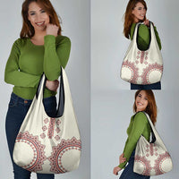 Romanian Traditional Pattern Grocery Bag Unique