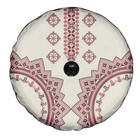 Romanian Traditional Pattern Spare Tire Cover Unique - Wonder Print Shop