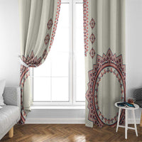 Romanian Traditional Pattern Window Curtain Unique - Wonder Print Shop