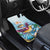 Hawaii Flamingo Car Mats Plumeria Tropical Beach - Wonder Print Shop