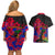 Haiti Independence Day Couples Matching Off Shoulder Short Dress and Hawaiian Shirt Hibiscus Neg Marron - Wonder Print Shop