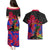 Haiti Independence Day Couples Matching Puletasi Dress and Hawaiian Shirt Hibiscus Neg Marron - Wonder Print Shop