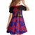 Haiti Independence Day Family Matching Off Shoulder Long Sleeve Dress and Hawaiian Shirt Hibiscus Neg Marron - Wonder Print Shop
