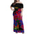 haiti-independence-day-family-matching-off-shoulder-maxi-dress-and-hawaiian-shirt-hibiscus-neg-marron