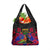 Haiti Independence Day Grocery Bag Hibiscus Neg Marron