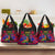 Haiti Independence Day Grocery Bag Hibiscus Neg Marron