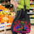 Haiti Independence Day Grocery Bag Hibiscus Neg Marron