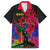 Haiti Independence Day Hawaiian Shirt Hibiscus Neg Marron - Wonder Print Shop