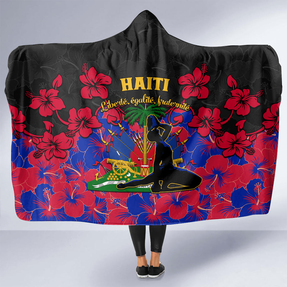 haiti-independence-day-hooded-blanket-hibiscus-neg-marron