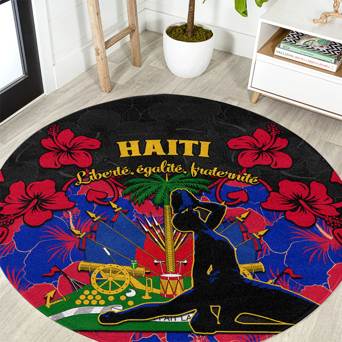 haiti-independence-day-round-carpet-hibiscus-neg-marron