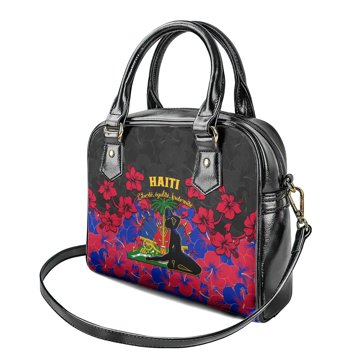 haiti-independence-day-shoulder-handbag-hibiscus-neg-marron