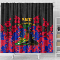 haiti-independence-day-shower-curtain-hibiscus-neg-marron
