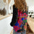 Haiti Independence Day Women Casual Shirt Hibiscus Neg Marron - Wonder Print Shop